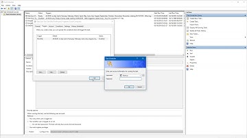 Editing a Scheduled Task