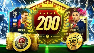 WOW - ON OUVRE DES RÉCOMPENSES TOP 200 FUT CHAMPIONS  11 TOTS ULTIME FIFA 21 Pack Opening