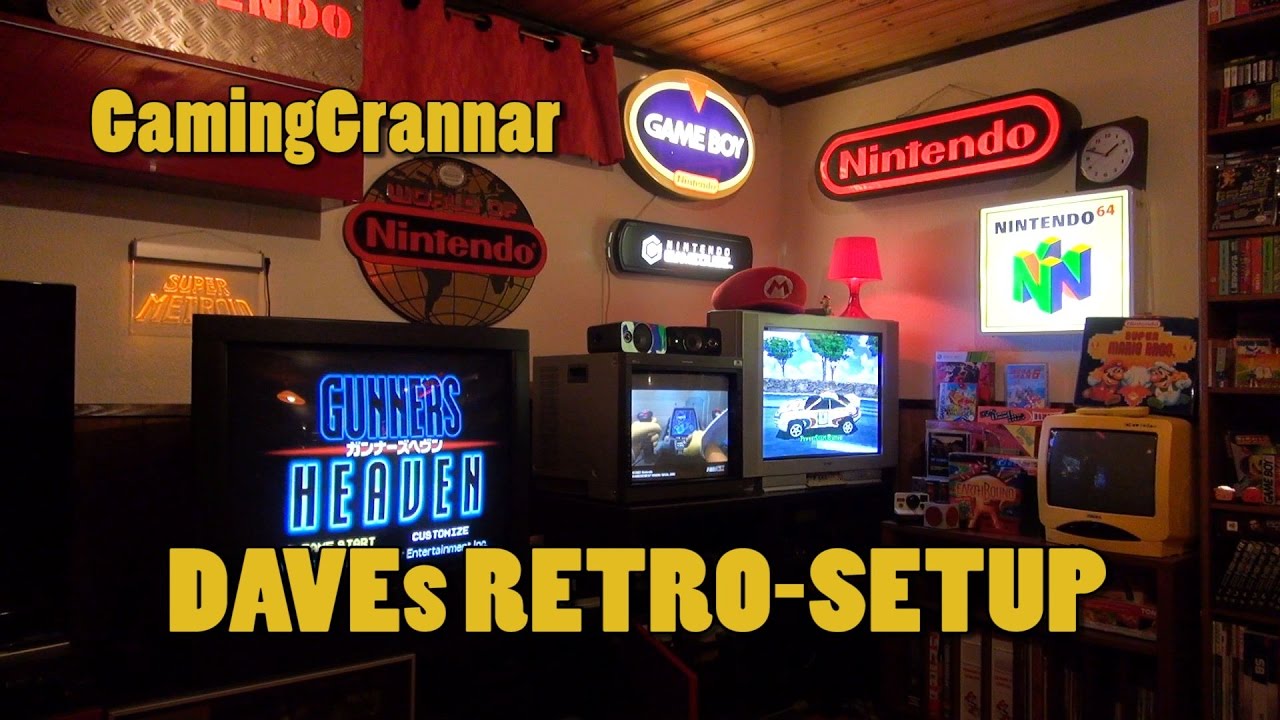 GamingGrannar: DAVEs Retro-setup!