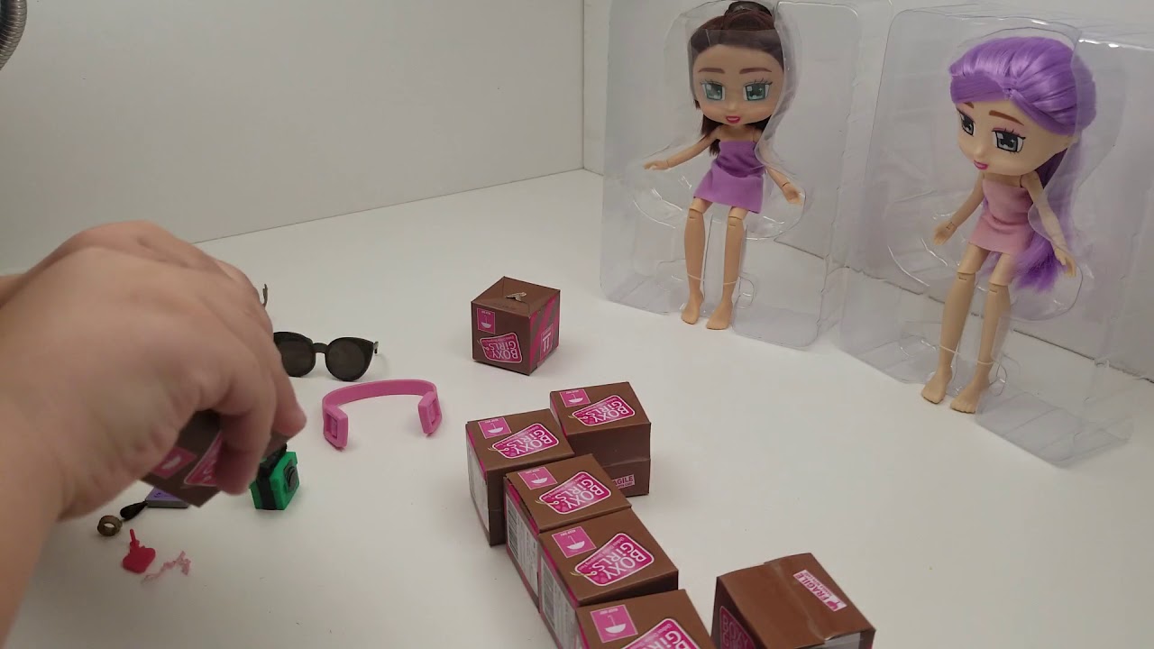 Boxy Girls! Giant surprise box!!!