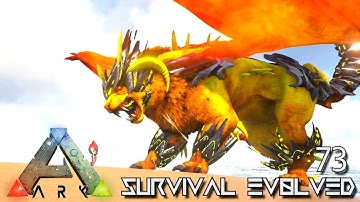 ARK: SURVIVAL EVOLVED - NEW TEK MANTICORE EMPEROR FOREWORLD MYTH !!! E73 (MODDED EXTINCTION CORE)
