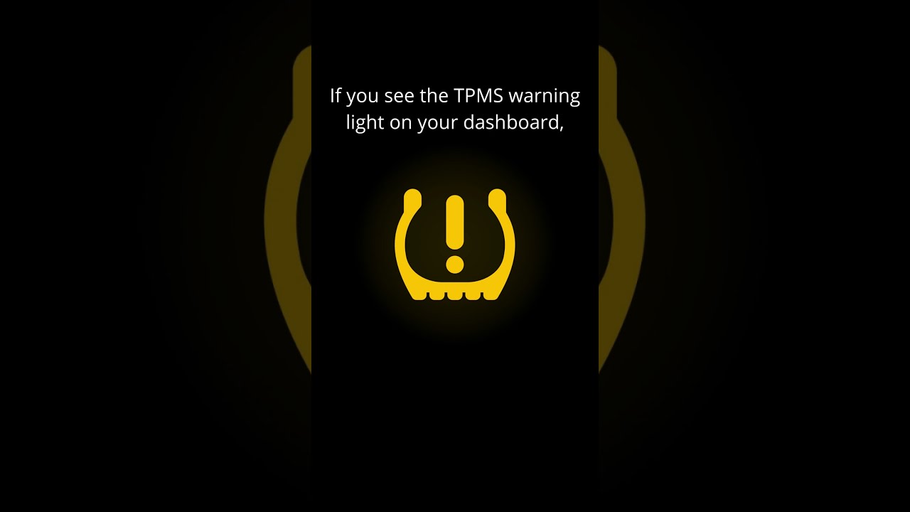 TPMS Sensor Warning Light