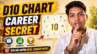 The secret of your career is hidden in the D10 chart. Job, Business or Success?