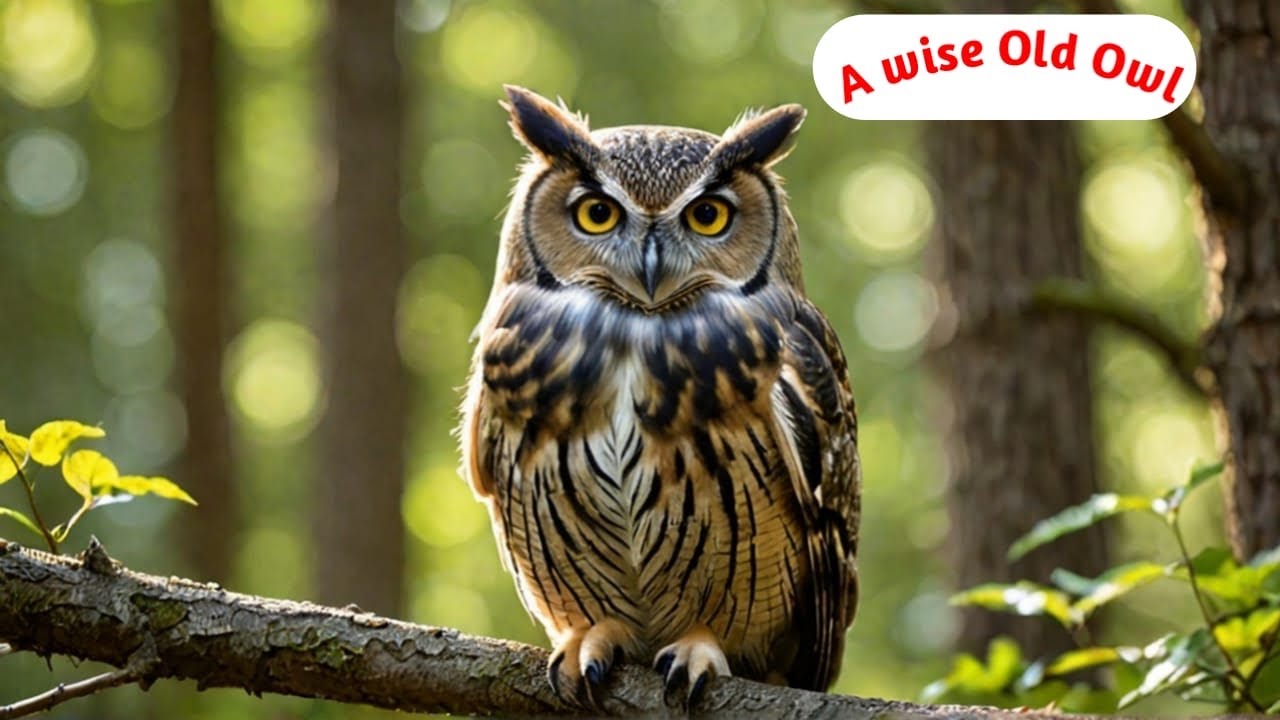 The Wise Old Owl TEACHES a Powerful Lesson in This Fable - YouTube