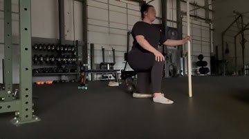 Half Kneeling Hip Internal Rotation PAILS/RAILS Setup