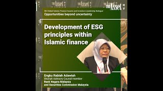 Pengembangan prinsip-prinsip ESG dalam keuangan Islam