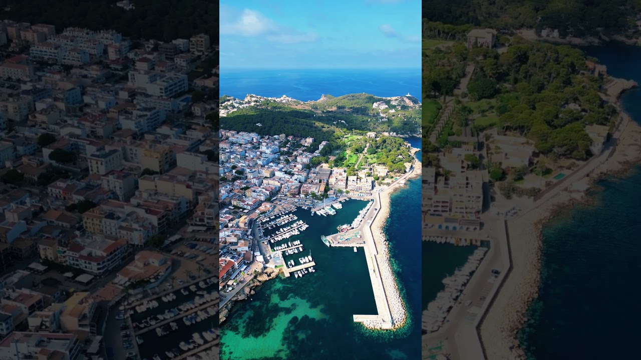 🔭🗾 AERIAL TOUR IN 4K - CALA RAJADA FROM ABOVE 