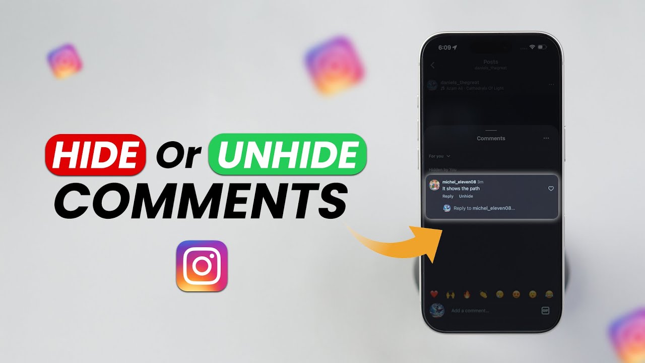 How to Hide or Unhide Comments on Instagram?