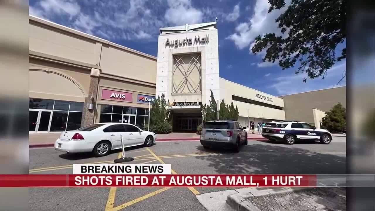 Shots fired at Augusta Mall, 1 hurt - YouTube