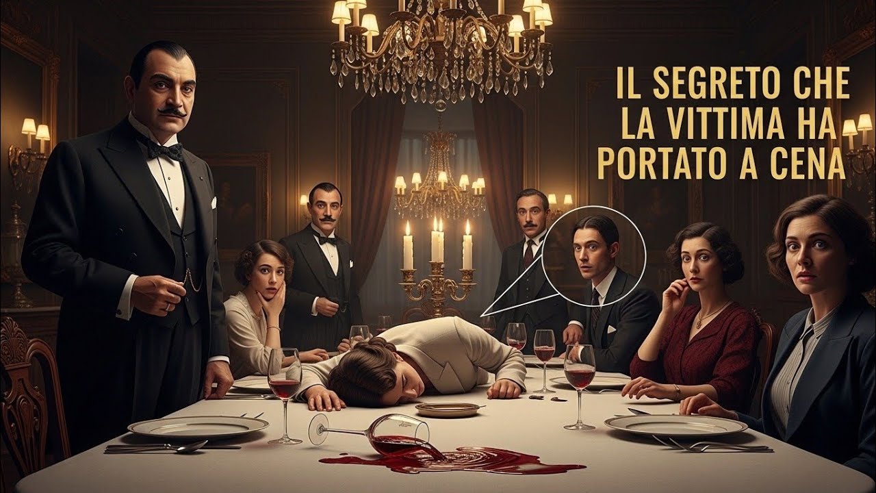 Il segreto che la vittima ha portato a cena | Un mistero di Hercule ...