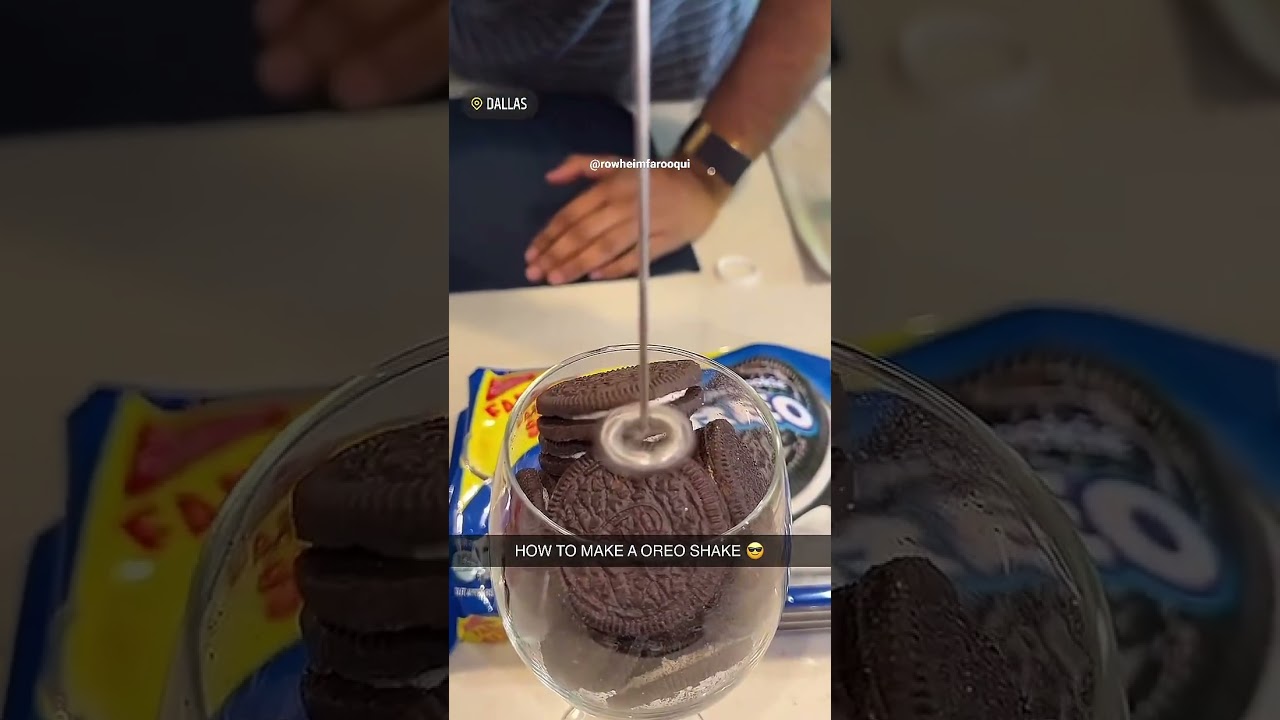 HOW TO MAKE OREO SHAKE!!🍦🍪 