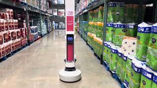 “StockBot” Robot working store Aisles, checking stock!!