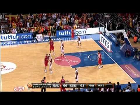 Galatasaray 68 - 64 CSKA | Son 2 Dakika & Maç Sonu (09.02.2012)