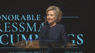 Hillary Clinton speaks at Elijah Cummings' funeral