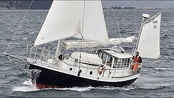 Yawing at Anchor. Adding Mizzen.