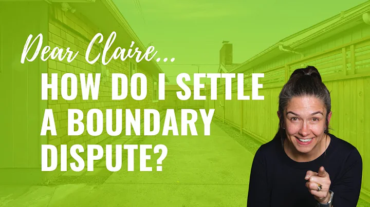 How to Settle a Boundary Dispute with Your Neighbor | Property Line Advice | Dear Claire