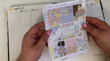 Plan With Me "Bloom" feat. Made By Elissa | Blackbird Print Co