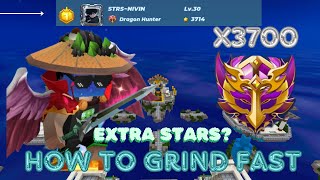 I Became TOP 1 & Reached 3700 Stars | How To Grind Fast | Blockman Go - Bedwars