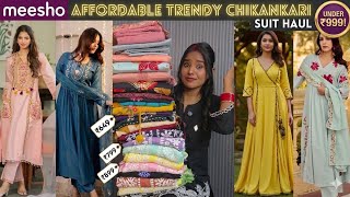 ​Meesho Premium Chikankari Suits Under ₹999/- Only! 🌸 (Summer Special) LOOT LO