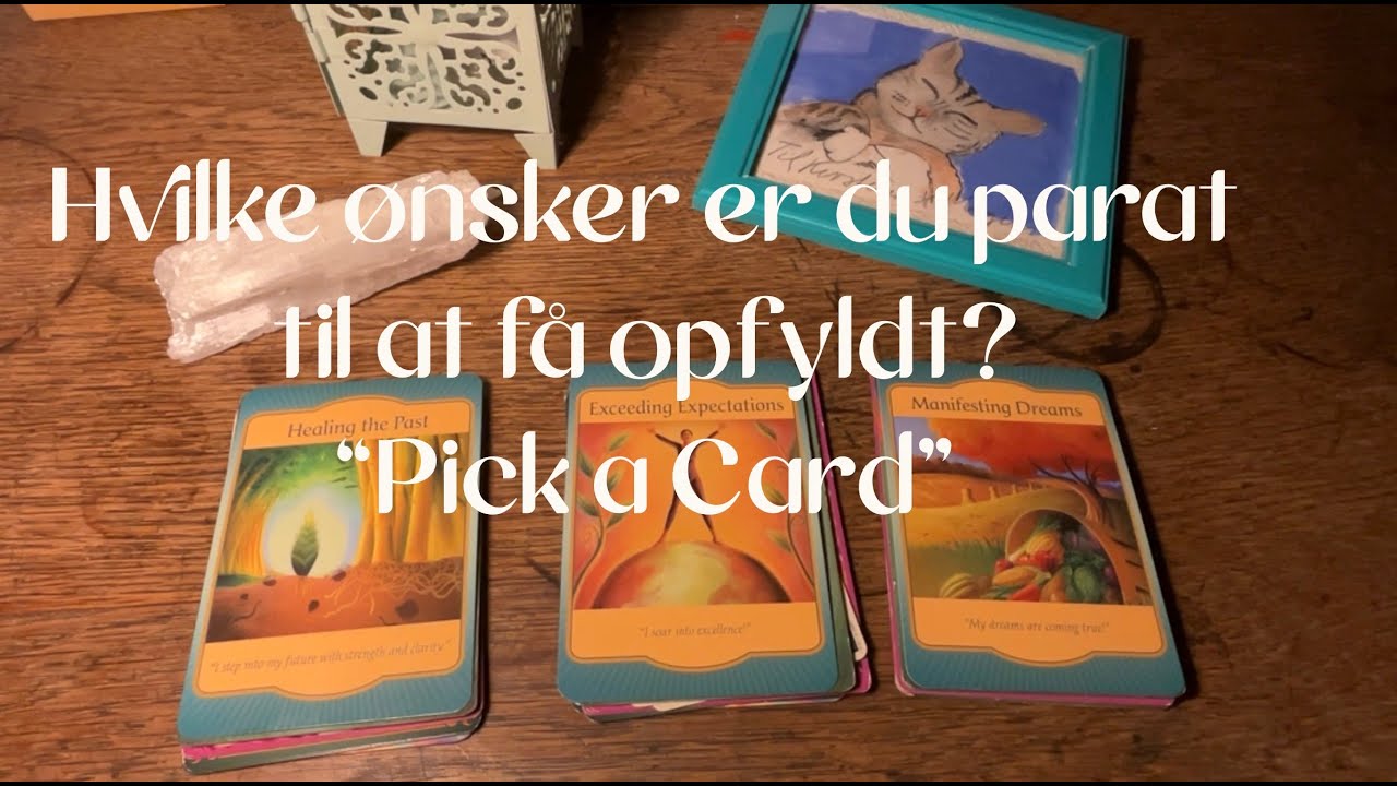 Hvilke ønsker er du parat til at få opfyldt?
