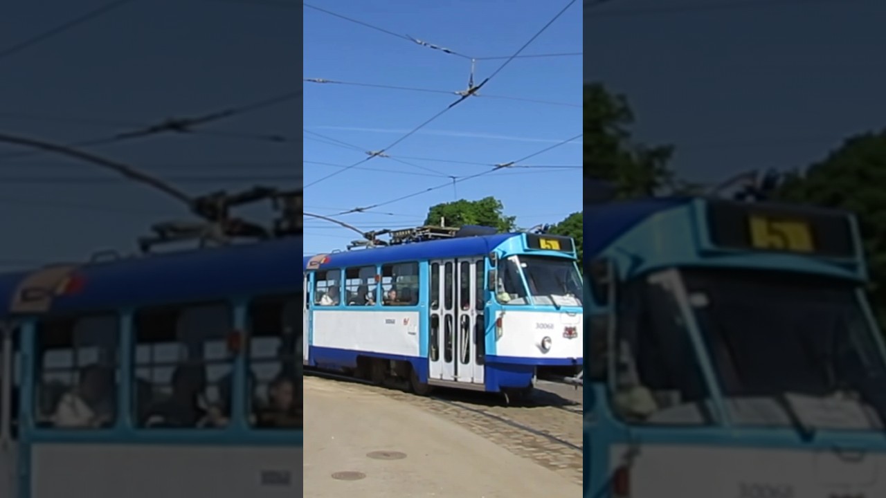 Riga Tram 🇱🇻 • T3A 30068 • Grecinieku iela • 26.05.2014