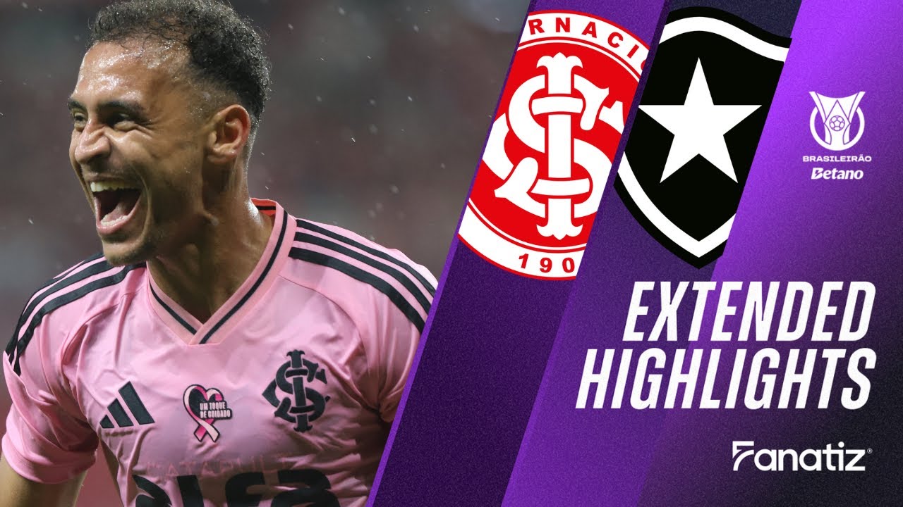 Internacional vs. Botafogo 2 - 0 I Game Highlights I Brasileirão 2025