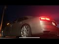 [4K] AUDI D4 A8L TURBO V8 NIGHT DRIVE, CRUISE, PULLS AND LAUNCH!!