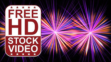 Free Stock Videos – abstract animated colorful beams spinning pulsing 2D animation