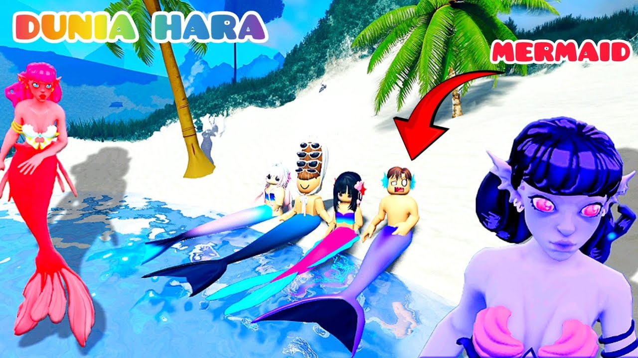 Yuta Mio Baby Hara Selamatkan Putri Duyung Baik 😱 |TomTom Ketemu Ikan Lele Di Bawah Laut |Dunia Hara