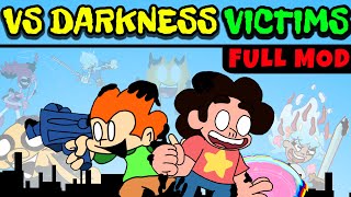 Friday Night Funkin' Vs Darkness Victims + Cutscene | Pibby Steven, Bfdi, Pico, Anne (Fnf/Pibby/New)