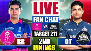 🔴 Rajasthan Royals vs Gujarat Titans Live | Fan Chat GT VS RR IPL 2026 live Commentary | RR vs GT screenshot 5
