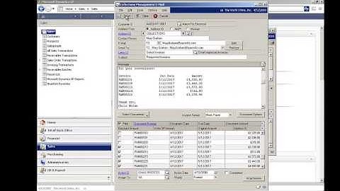 Collections Management - Email Window