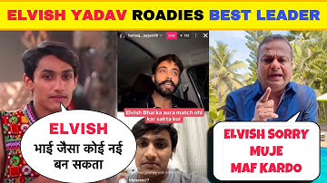 KHOF 🔥- Deepak Kalal Sorry To Elvish Yadav 😱 Elvish Yadav Roadies Contestant Love