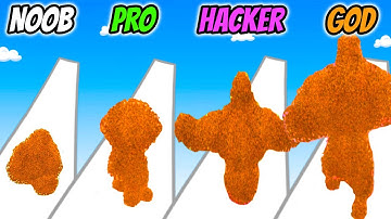 Sand Rush - NOOB vs PRO vs HACKER vs GOD