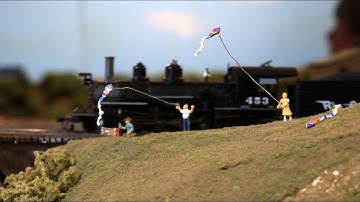 Running Model Trains - Abington Lines, Part 1: Scenery & Layout (4K)