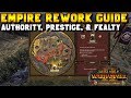 Empire Rework Guide: Imperial Authority, Prestige & Fealty | the Hunter and the Beast DLC