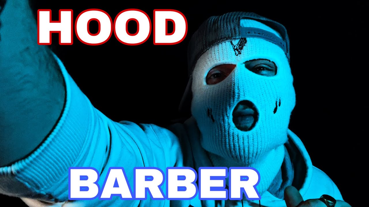 ASMR реалистичная ролевая игра в мужского парикмахера в капюшоне для вашего СНА и ОТДЫХА
