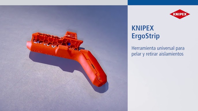 ▷ ErgoStrip® Pelacables universal 135 mm KNIPEX 16 95 02 SB