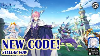 🎁 Stellar Vow All Trust 7 Giftcodes & How to Redeem Codes - New Mobile Game (Android/IOS) screenshot 1