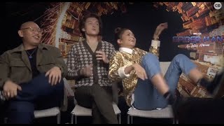 Zendaya Talks Filming Spider-Man: No Way Home’s Falling Scene