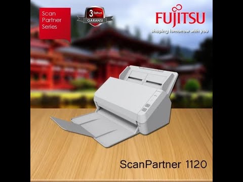 Tutorial Menggunakan Scanner Fujitsu SP 1120   1125 Untuk Scan Document ADF