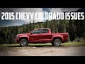 2015 Chevrolet Colorado Problems And Recalls 