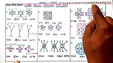 NMMS TRUST NTSE - MAT Part Missing number in diagram - படத்தில் விடுபட்ட எண் காணல்