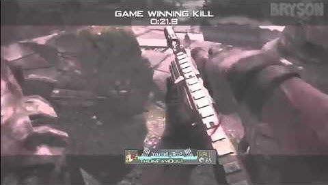 1 Minute Killcam MW3 (WTF MOMENT)