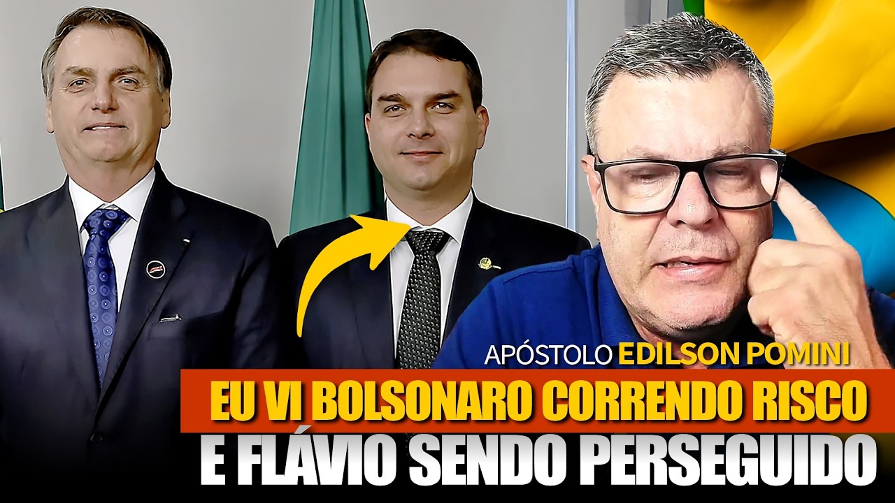 FORTE PROFECIA | BOLSONARO CORRE RISCO E FLÁVIO SENDO PERSEGUIDO