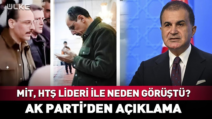 MİT HTŞ Lideri İle Neden Görüştü? AK Parti'den Açıklama... #Sondakika