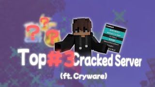 BEST #3 CRACKED  PVP SERVERS TO HACK ON (ft. CRYWARE)