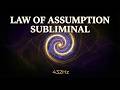 🔴 LIVE | Law of Assumption Subliminal 432Hz | Manifest Reality While You Sleep Stream #1