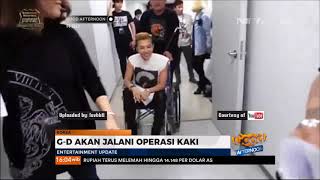 G-Dragon Akan Jalani Operasi Kaki