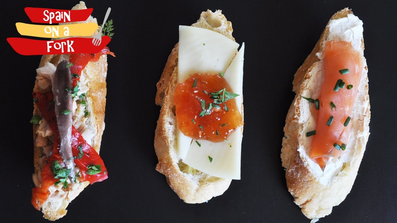 Montaditos Españoles - Open Faced Sandwiches | Spain on a Fork